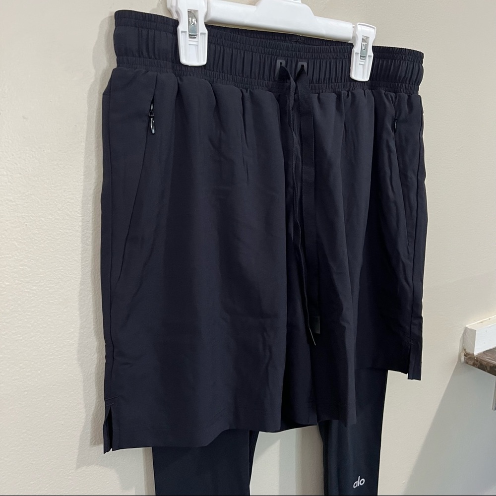Alo yoga Stability 2-In-1 Pant black - Picture 3 of 10